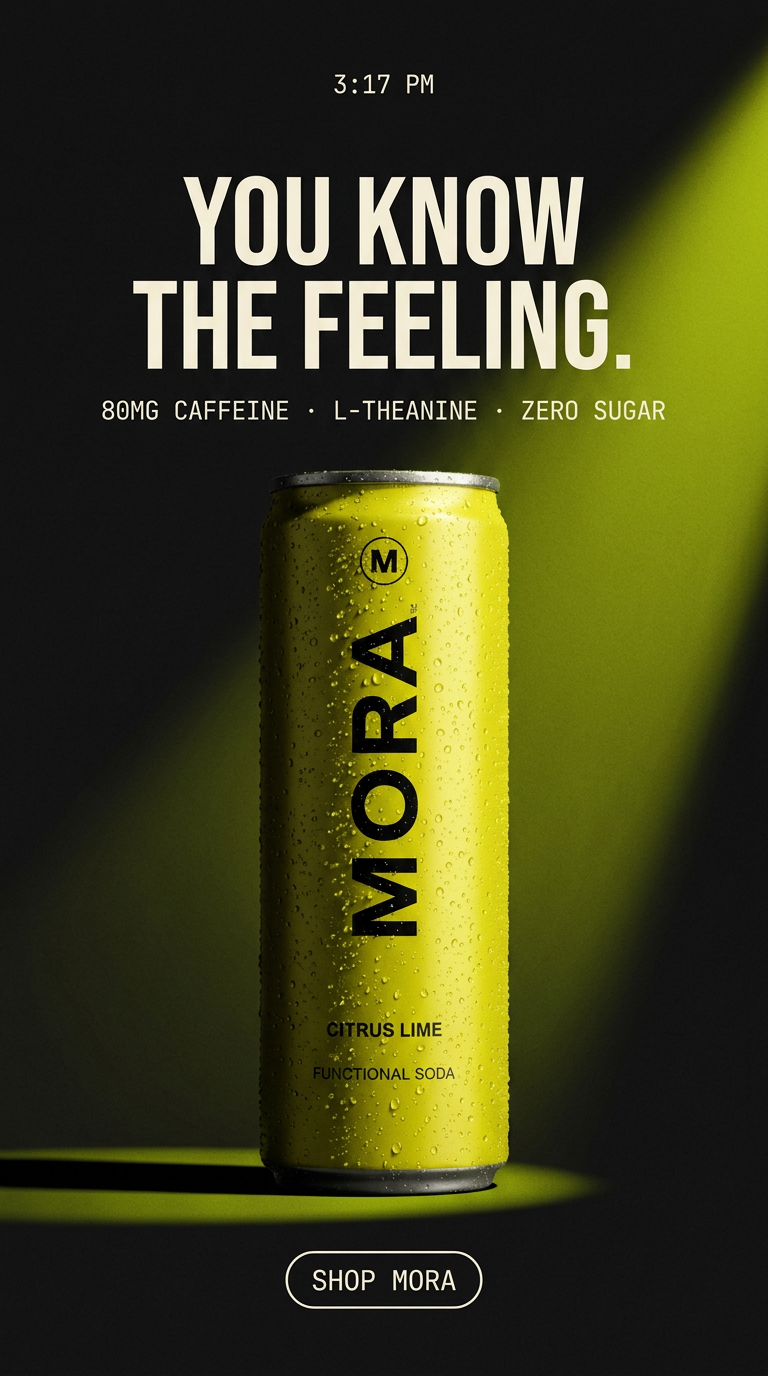 MORA — 3:17 PM — YOU KNOW THE FEELING.
