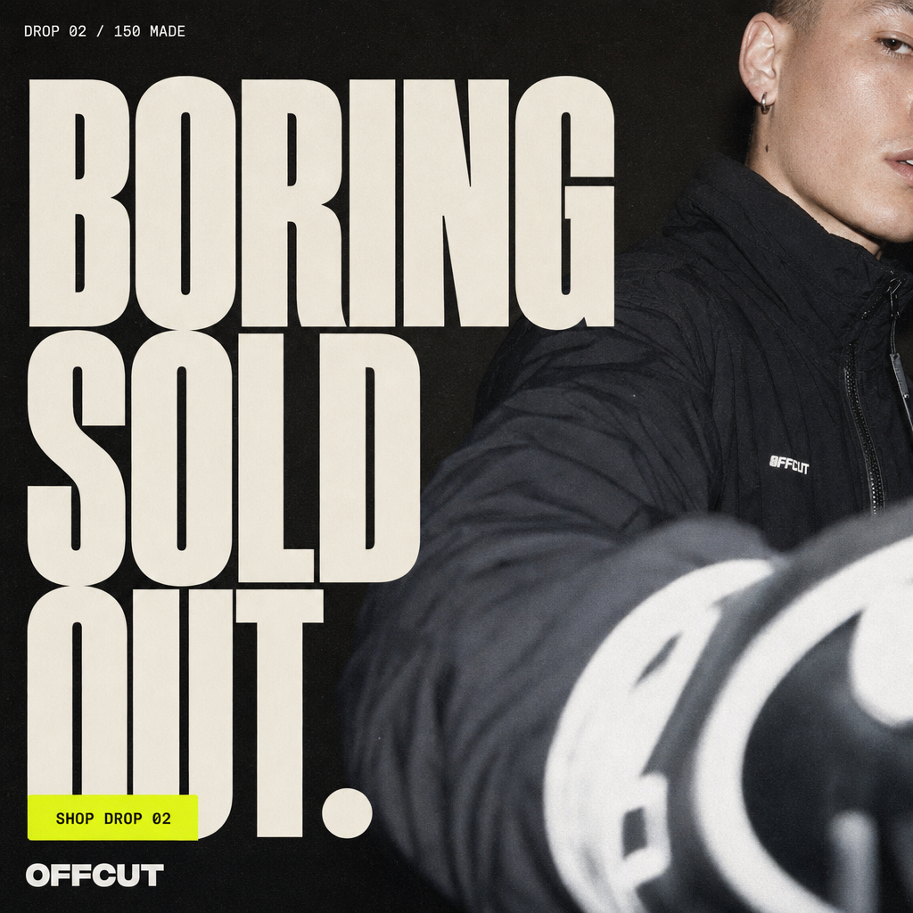 OFFCUT — BORING SOLD OUT.